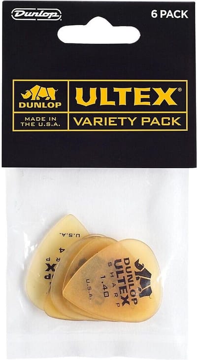 Jim Dunlop Variety Pack - Plectrums - Ultex - Variety Pack 6 Stuks