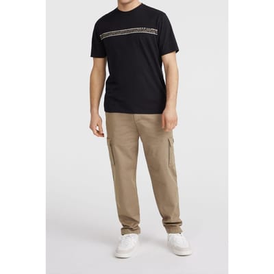 O'Neill  Ikat Stripe T-shirt Black Out Taglia: M | Magliette basic Outlet | Uomo | Nero