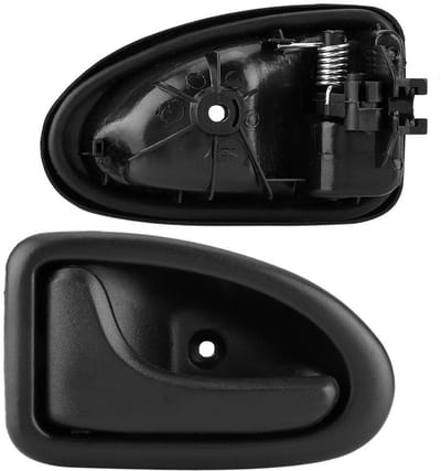 Dailygoods- Deurklink Cover Trim - Zwart - Handgreep - Auto-interieur - ABS - Eenvoudig te installeren - Deurgreep
