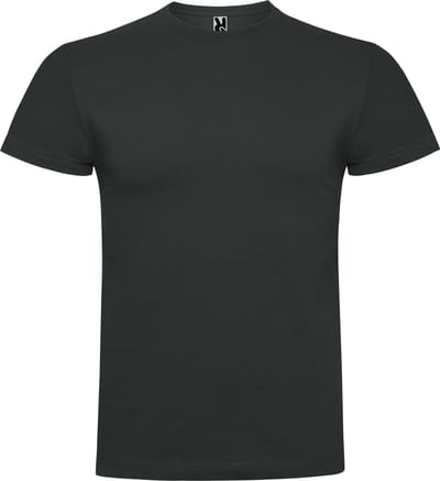 4 Pack Donker Lood t-shirts Roly Braco 180 gram Premium maat S
