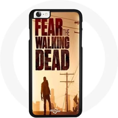 Coque - Fear The Walking Dead - Iphone 4 - Souple - Noir - Synthétique