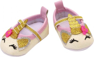 Heless poppen ballerina schoenen eenhoorn 30-34cm glitter.