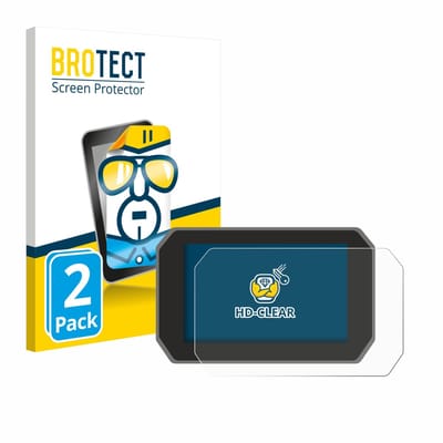 BROTECT - Screenprotector voor Yamaha Tracer 9 GT+ 2025 - Folie Beschermfolie transparant 2 Stuks