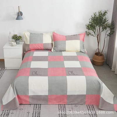Lakenkussensloop Driedelige set Beschermhoes met bedrukt vel 160*230cm 3pc