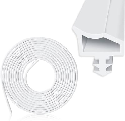 Geluiddichte deurafdichting voor houten deuren en ramen - 12 meter tochtstrip voor geluidsisolatie en tochtwering