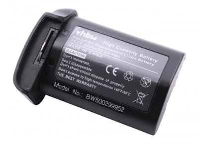 Camera accu compatibel met Canon LP-E4 / 2200 mAh
