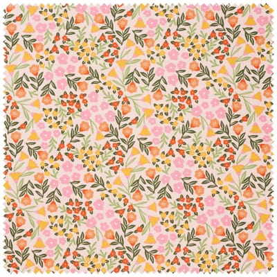 Katoenen stof "Flowers Colour Crush"