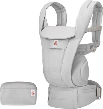 Ergobaby Omni Deluxe Cotton Draagzak - Pearl Grey