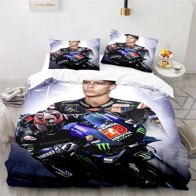 Marquez 93 Beddengoedset Kussenslopen Eenpersoons Tweepersoons Queen King Bedlinnen 3D Print Marc Marquez 93 Dekbedovertrekset voor Tieners Jongens Volwassenen 155x220cm 3pcs