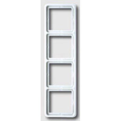 Jung CD584WW Afdekking Frame 4-voudig Alpine-wit 1 stuk(s)