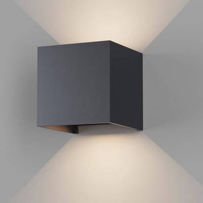 LED Wandlamp Buiten - Waterdicht 12W met Instelbare Lichtstraal en Natuurlijk Wit Licht - 4000K
