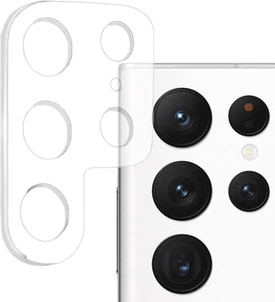 Camera Screenprotector Geschikt voor Samsung S22 Ultra - Camera Cover geschikt voor Samsung S22 Ultra - Screen Protector Gehard Glas