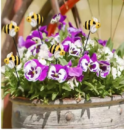 Bijen decoratie 5 stuks