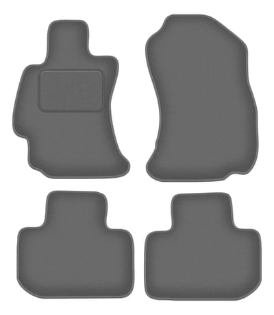 Grafiet automatten voor: Subaru Legacy V sedan, stationwagen (2009-)