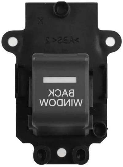 Raamschakelaar - Elektrische Raambediening - Auto Interieur - Eenvoudige Installatie - 1x1x1 cm - Zwart