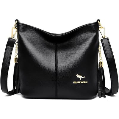 Dames Tas in Koreaanse Stijl Casual Leren Handtas Schoudertas Crossbody Tas gray