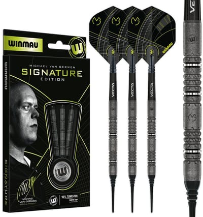 Winmau Michael van Gerwen Signature Edition 90% - Soft Tip Dartpijlen