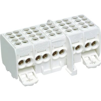 KH25C HAGER KH25C 5P wit aansluitblok Klem Meerdere kleuren 5-polig 80 A 1 stuk(s)