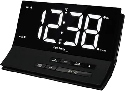 Radiowecker met LED-Anzeige en Funkuhr voor een Gezonde Slaap