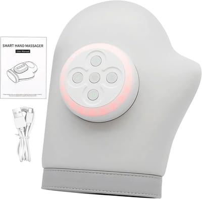 Handmassage Apparaat - Draagbare Massager - Ontspanning Thuis - Oplaadbaar Ergonomisch - 25 x 20 x 11 cm