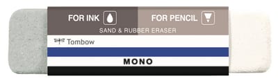 Tombow Gum MONO sand & rubber (voor inkt en potlood) 510B 13gr