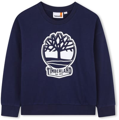 Timberland T60444 Sweatshirt Blauw 5 Years Jongen