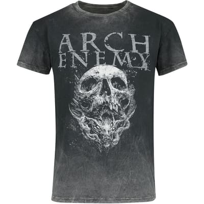 Arch Enemy T-shirt - Set The Flames - S tot 4XL - voor Mannen - grijs