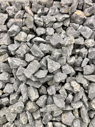 Basalt split 8-11 mm in zak van 25 kg