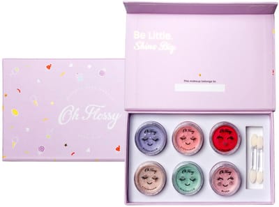 Oh Flossy make-up set Sweet Treat voor kinderen - kleurrijk speelplezier.
