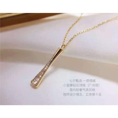All-Match Kleine Taille Ketting Licht Luxe Niche Origineel Ins Ontwerp Vrouwen Sleutelbeen Ketting