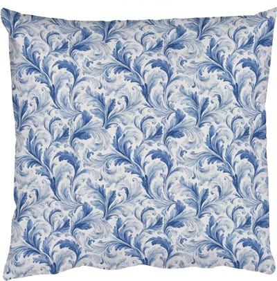 Sierkussens - Kussentjes Woonkamer - 50x50 cm - Frans - Citroen - Royaal - Bladeren - Blauw