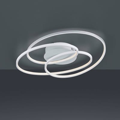 Trio Lighting LED plafondlamp Gale, 60 cm, mat wit