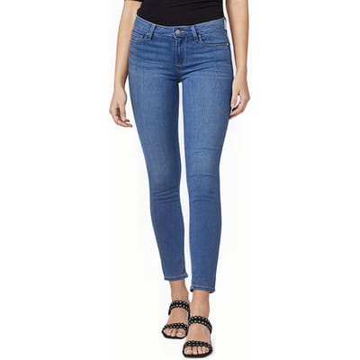 PAIGE Verdugo Ankle Timberline Maat: W23 | Skinny Jeans Outlet | Dames | Blauw