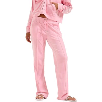 Juicy Couture Tina Outline Trackpant With Diamante Br ROZE - Maat XS