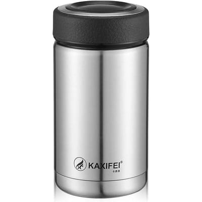 Bouteille isotherme en acier inoxydable de 380 ml, style professionnel, pour voiture, café, thé, eau, eau 380ml