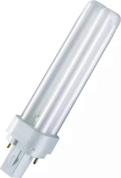 Philips MASTER PL-C / DULUX D D/E - 26W - 830 Warm Wit 2 Pin - Fitting: G24d-3 - 17CM
