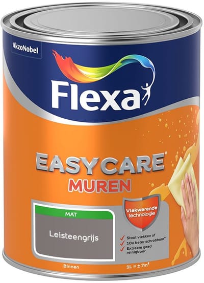 Flexa - Easycare Muren - Leisteengrijs - Mengverf - 1 L