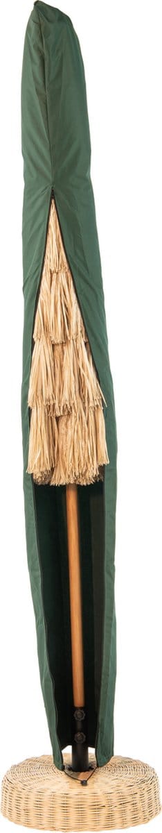 Parasol hoes universeel | 250 x 40cm - Groene parasol hoes - Universele hoes voor parasol
