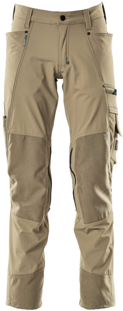 Mascot Advanced Broek met kniezakken 17179-311 - lichtkhaki - C46 - 76