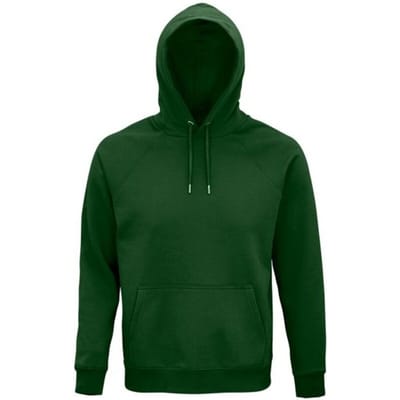 SOLS Unisex Adult Stellar Organic Hoodie (Fles groen)