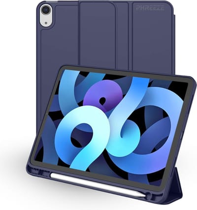 Hoesje geschikt voor iPad Air 11 2024/2025/2023/2022 7/6 generatie Hoes Smart Cover Inklapbaar Standaard Pencil Vakje