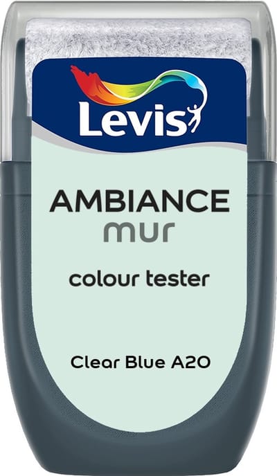 Levis - Muurverf Kleurtester Mat Mix - Clear Blue A20 - Mengverf - 30 Ml