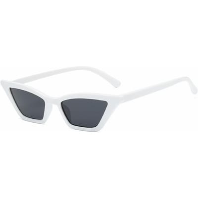 Klassiek Nieuwste Kleine Zonnebril Bril Dames Cateye Vintage Bril voor Vrouwen Luxe Zonnebril Kwaliteit Duurzaam Metaal Metalen Scharnier Oculos De only 1 sunglasses