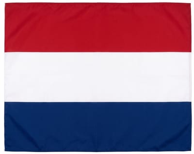 Nederlandse vlag 90x150cm - Geslaagd - WK Voetbal - Boeren protesten - Koningsdag - Goede kwaliteit - IXEN