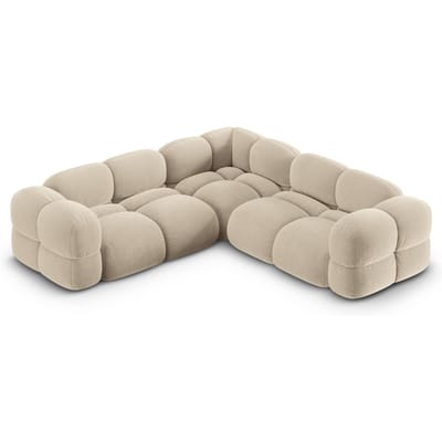 Hoekbank Loretto symmetrisch velvet | Cosmopolitan Design
