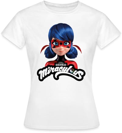 Miraculous Ladybug Met Logo T-Shirt Dames