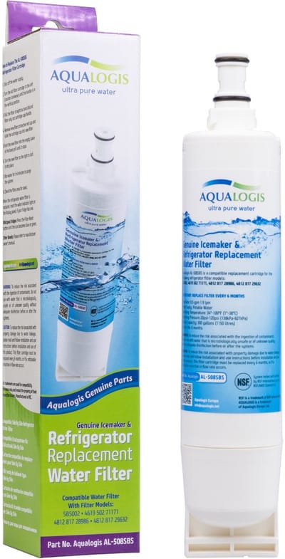 Aqualogis AL-508SBS - Filter voor Koelkasten - Side by Side - 1,9 lpm - 6 Maanden
