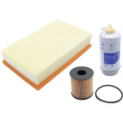 Kit de Service de filtre de remplacement d'huile, d'air et de carburant, 4 pièces, pour Ford Transit MK7 2.2 Tdci Fwd 2006 – 2011 multicolore
