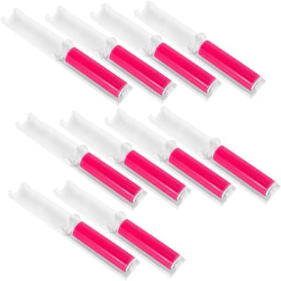 Mini Pluisverwijderaar - Reis Pluisroller - Kleding Reinigen - Wasbare Lijm - 20 Stuks - Meerkleurig