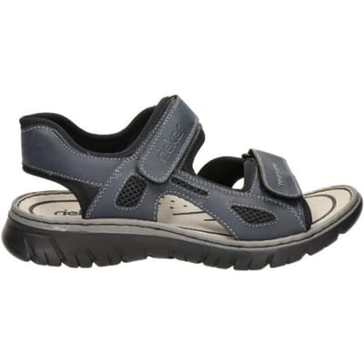 Rieker Balti Sandalen blauw Leer - Maat 44